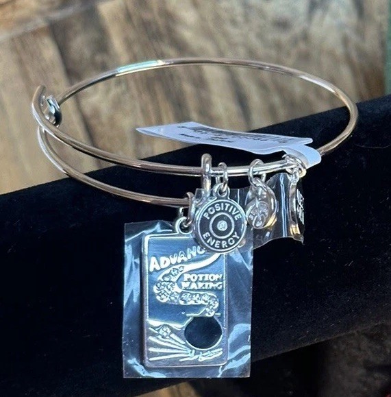 NEW Alex & Ani ⚯ ͛ Harry Potter Bangle Charm Advanced Potion Making Book w/Box gallery