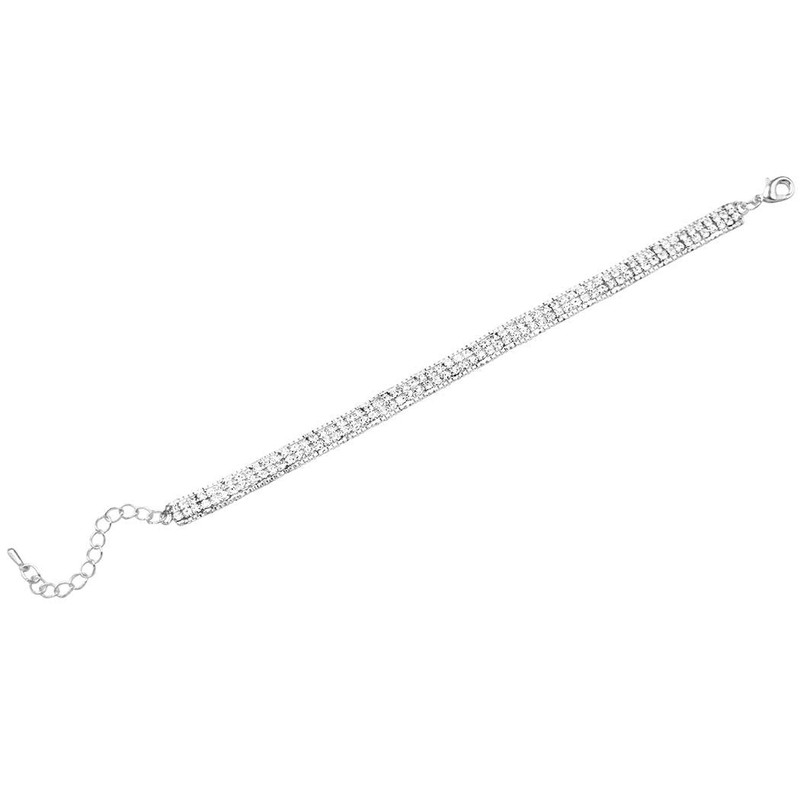 Women's Rhinestone Strand Fashion Trending Bracelet 7-9 inches gallery
