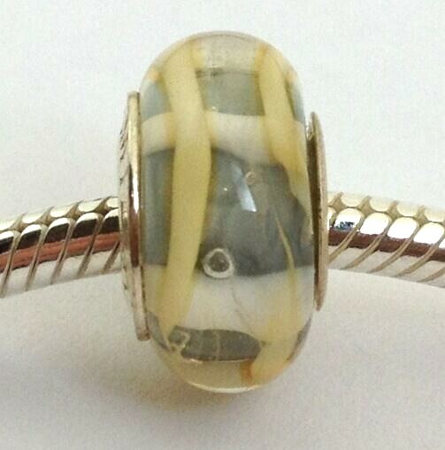 Chamilia Basket Weave Murano Glass Charm OB-190 New gallery