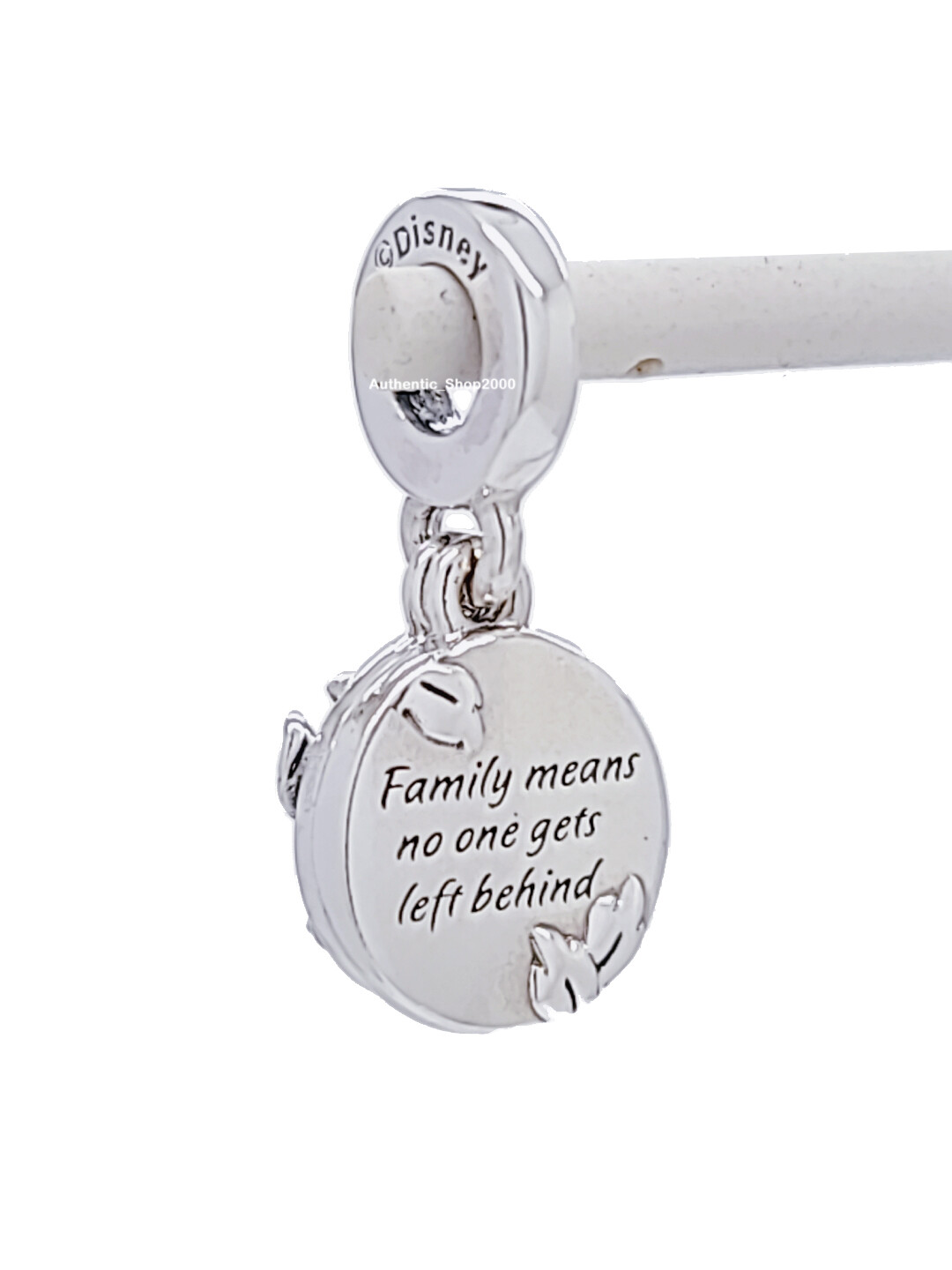100% Authentic PANDORA 925 Disney Lilo & Stitch Family Charm Pendant 799383C01 gallery