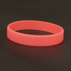 Luminous Silicone Sport Wristband Glow-in-the-Dark Rubber Bracelet Band