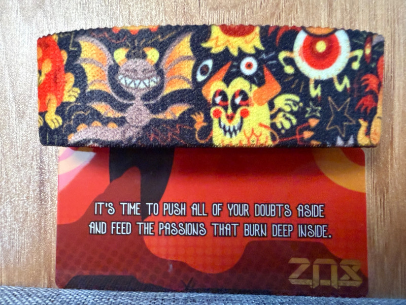 “ZOX STOKE YOUR FIRE #192” SMALL NIP $6 SHIPPING FOR UP TO 8 STRAPS gallery