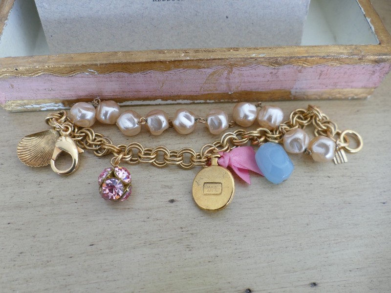 Vintage MAXIMAL ART John Wind Charm Bracelet Disney Ariel The Little Mermaid gallery