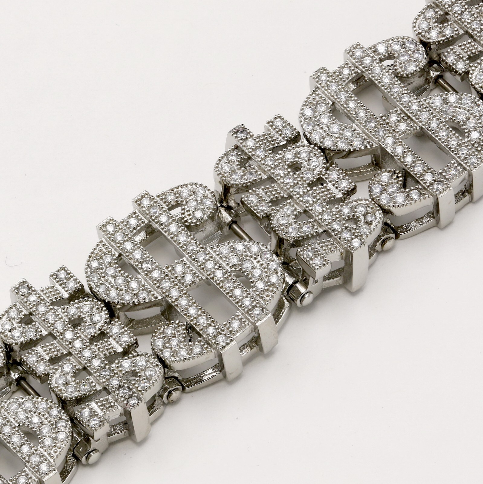 Stainless Steel Dollar Sign Bracelet LIFE TIME No tarnish gallery