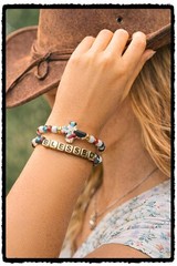 Western Blessed Cross 2 Stretch Bracelet Set – Brand New!