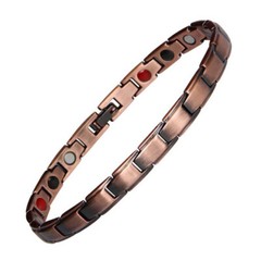 Thin Pure Copper Magnetic Bracelet women Arthritis Pain Relief Balance Anklet