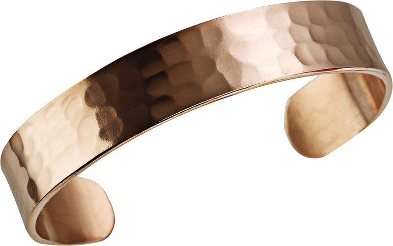 Handcrafted Copper Cuff Bracelet – 100% Pure Turkish Copper, Unisex & Adjustable gallery