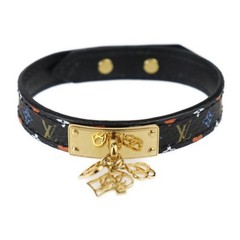 LOUIS VUITTON Bracelet Game On Collection MP285F PVC Leather Monogram