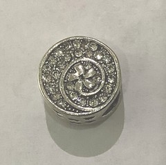 REDUCED WAS £8.99 NOW £6.99 Cluster Swirl Silver Plated Charm