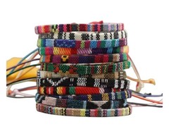 (Set of 12pcs) Boho Surfer Beach Bracelet Friendship Bracelets Handmade Braided