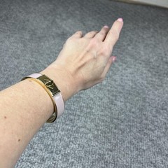 Stella Dot Enamel Bangle Bracelet Gold Tone You Do You Womens Jewelry Signed