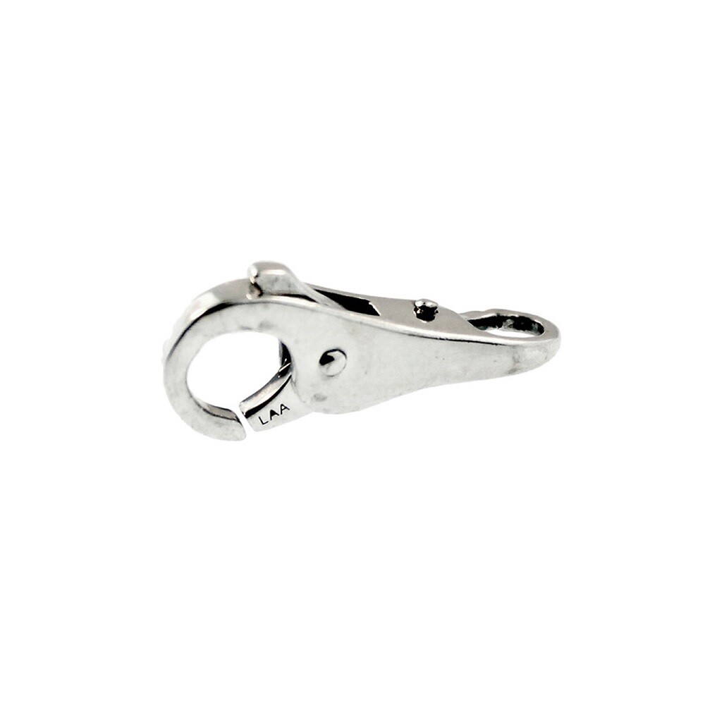 Authentic Trollbeads Sterling Silver 10111 Plain Lock, Silver :0