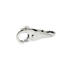 Authentic Trollbeads Sterling Silver 10111 Plain Lock, Silver :0