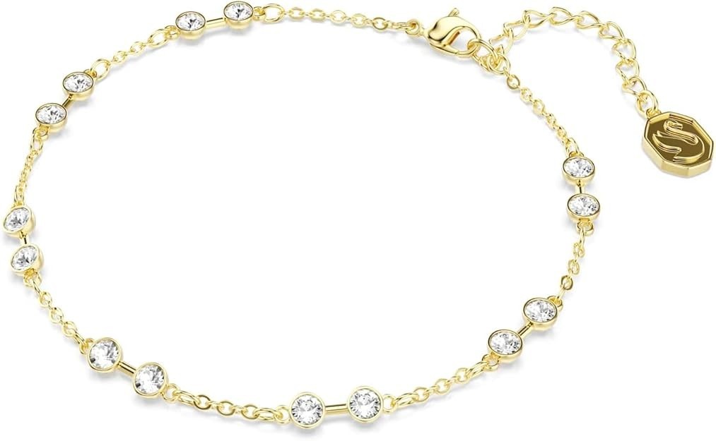 Swarovski Remix Collection Strand - Gold Tone - 5734677 *NEW IN GIFT BOX* gallery