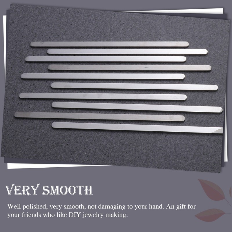 5 Pcs Stainless Steel Bracelet Blanks DIY Bracelet Making Open Bracelet Strip gallery