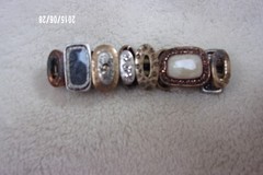 Copper Silver & Brass Tone Expandable Bracelet-NEW