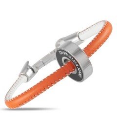 Bracelet Calvin Klein KJJBBB09010M Unisex Orange White Black Silver Bracelet G…