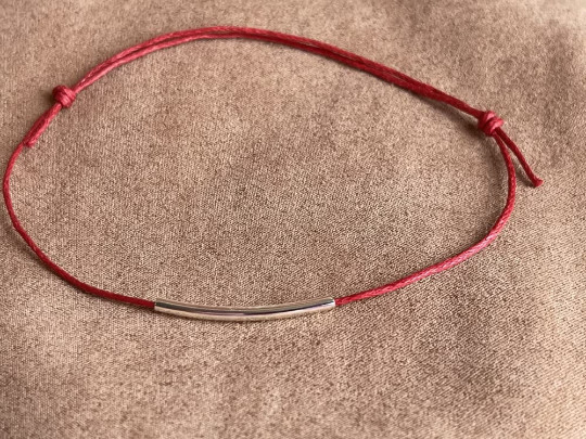 Lucky Red String Minimalist Thread Macrame Rope Protection Bracelets/Anklets gallery