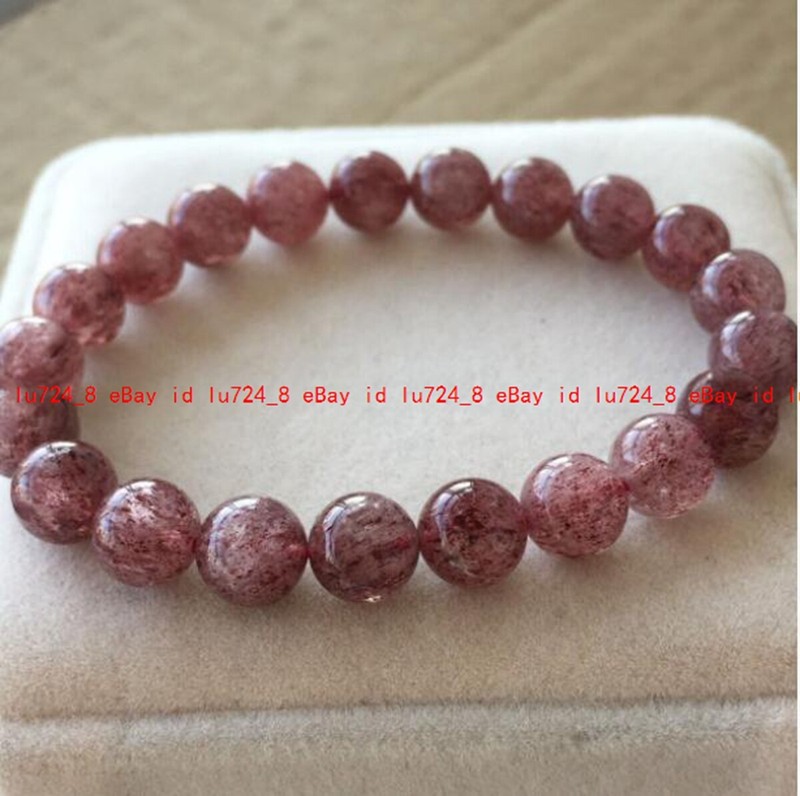 10 Pcs 6/8/10mm Brazil Super Seven 7 Melody Crystal Round Beads Bracelets 7.5" gallery