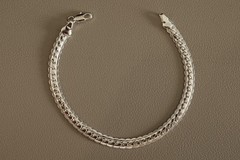 Solid Sterling Silver Bracelet Beautiful High Quality(925 Stamped)