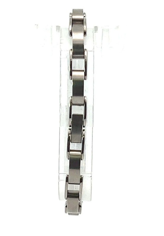 Stainless Steel 6mm Bicycle Curved Chain Link Bracelet gallery