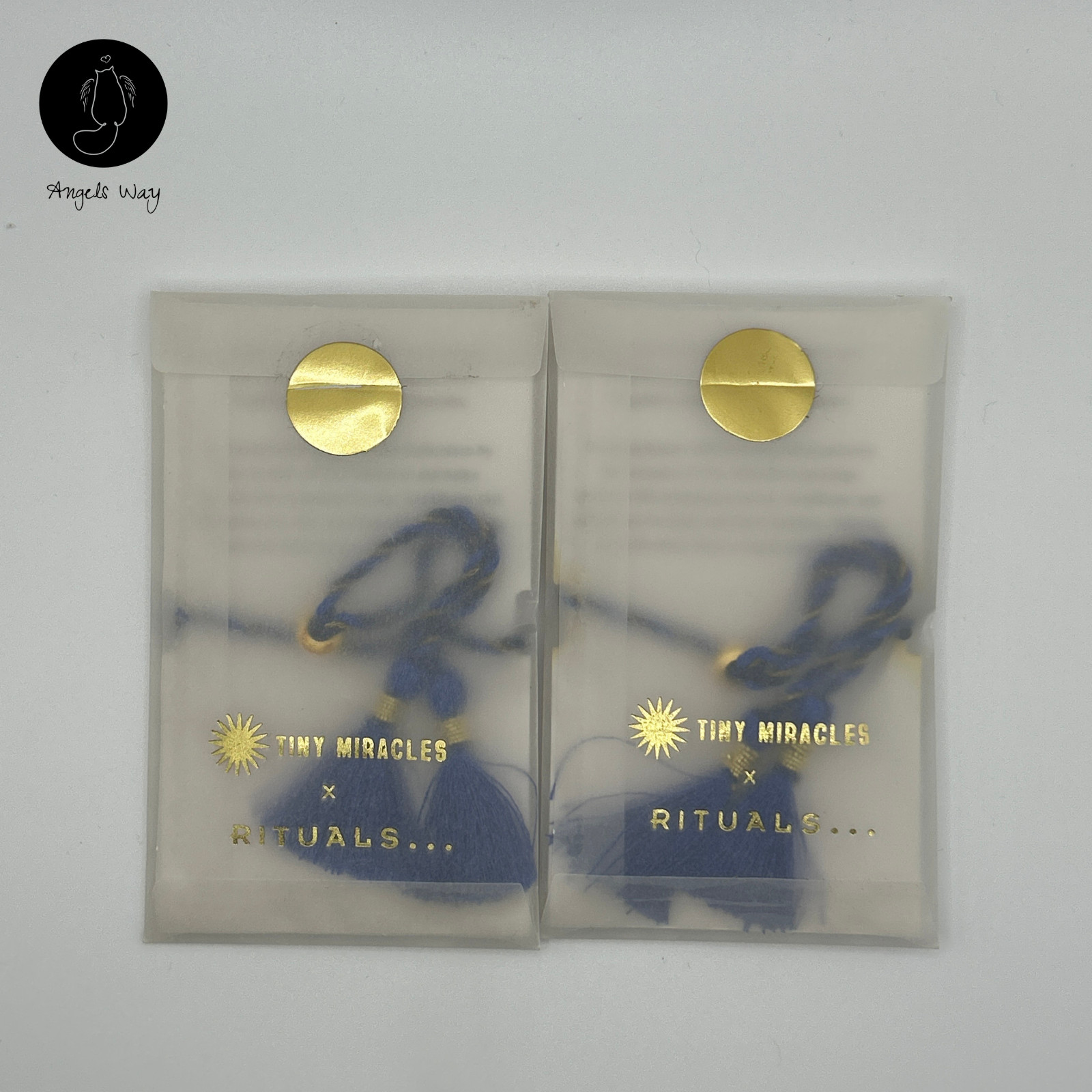 Rituals Tiny Miracles Wish Bracelet Set Blue Cord Gift Duo New Sealed gallery