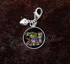 Sterling Silver Charm Choose Choose an Aztec God Mexican Mexico Mesoamerican