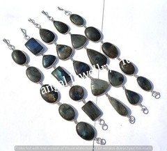 Glorious Labradorite Gemstone Bracelets 925 Sterling Silver Plated Lot Jewellery
