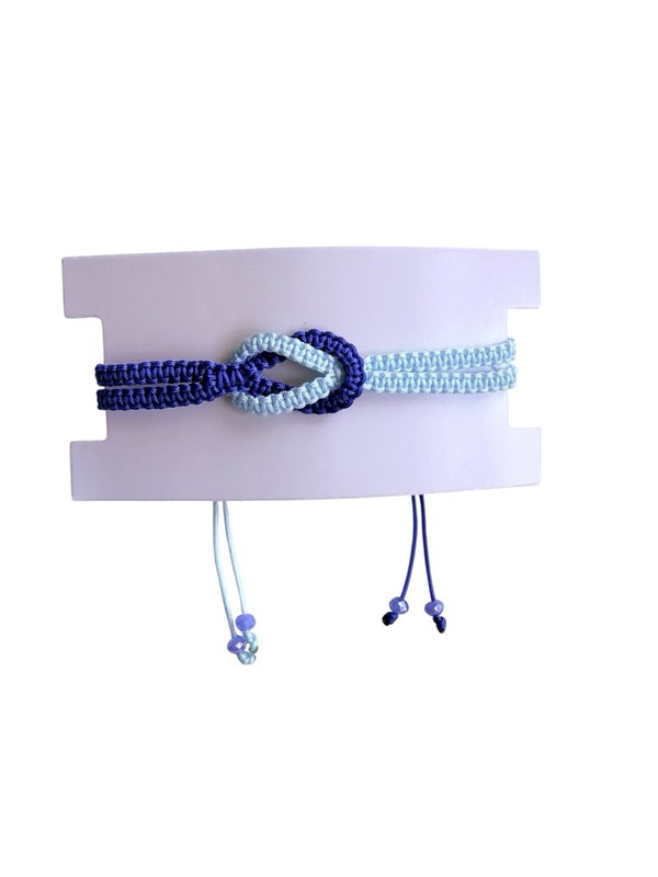 Handcrafted Unisex Infinity Macrame Bracelet Adjustable Gift Jewelry New Style 1 gallery