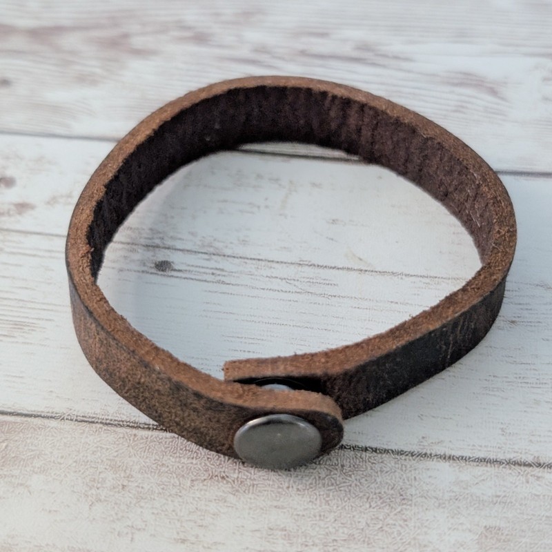 Leather? Bracelet - Jacob - Fair Condition gallery