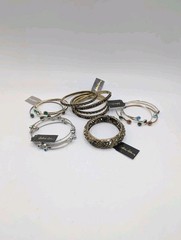 Cookie Lee Bracelets Bangle Crystals Bracelet Fashion NWT Tags – Lot of 5 Sets