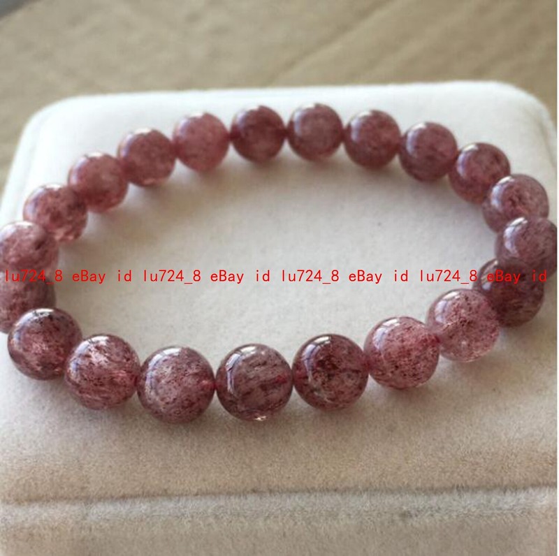 10 Pcs 6/8/10mm Brazil Super Seven 7 Melody Crystal Round Beads Bracelets 7.5" gallery