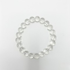 Natural White Quartz Crystal Bracelet 8mm 16cm birthday party gift