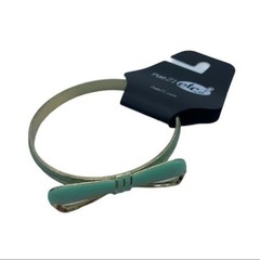 NWT Rue Forever 21 Bow Accent Mint Green Gold Cuff Accent Bracelet