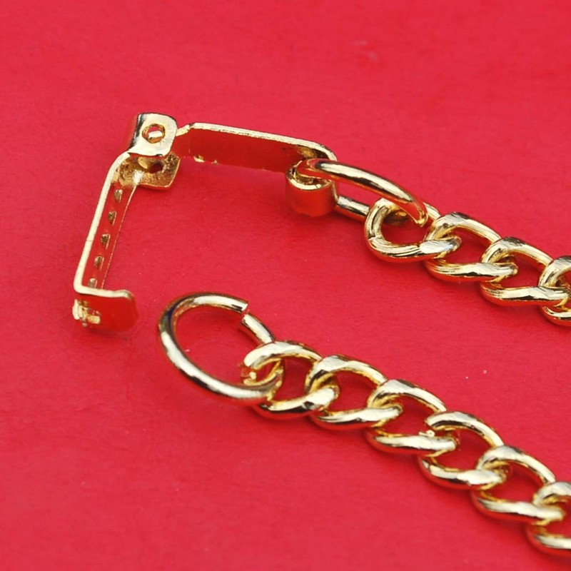 1 Gram Canada Miniature $20 .999 Silver Coin 8" Gold Plated Linked Bracelet NOS gallery
