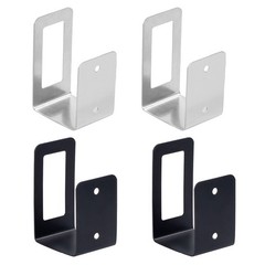 4 Pcs Chopping Board on Wall Hooks Shelf Bracket under Sink Organizer
