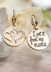 Amanda Blu Gold 2-Tone Medallion – Got It From MaMa