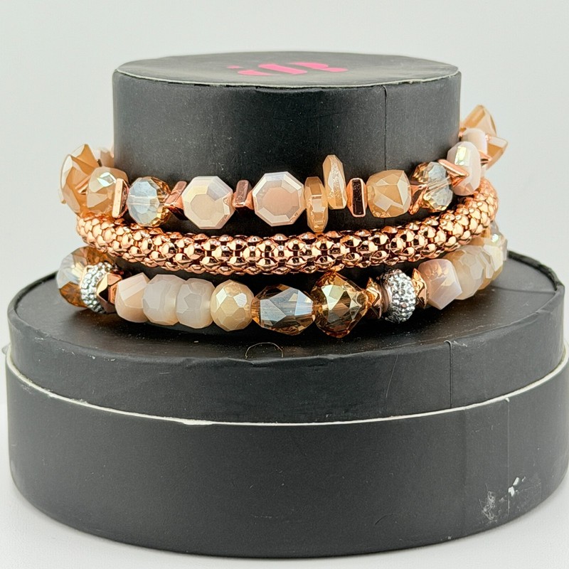 Bomb Party Retro Holiday Stacks "Hot Cocoa On Christmas Eve" RBP6510 Rose Gold gallery
