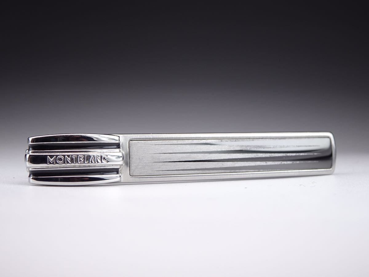 Montblanc Asymmetric Tie Pin Bar Limited Edition Iconic Montblanc Style Elegant gallery
