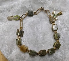 Irish Celtic Religious Catholic Rosary Cross Holy Connnemara Bead Bracelet