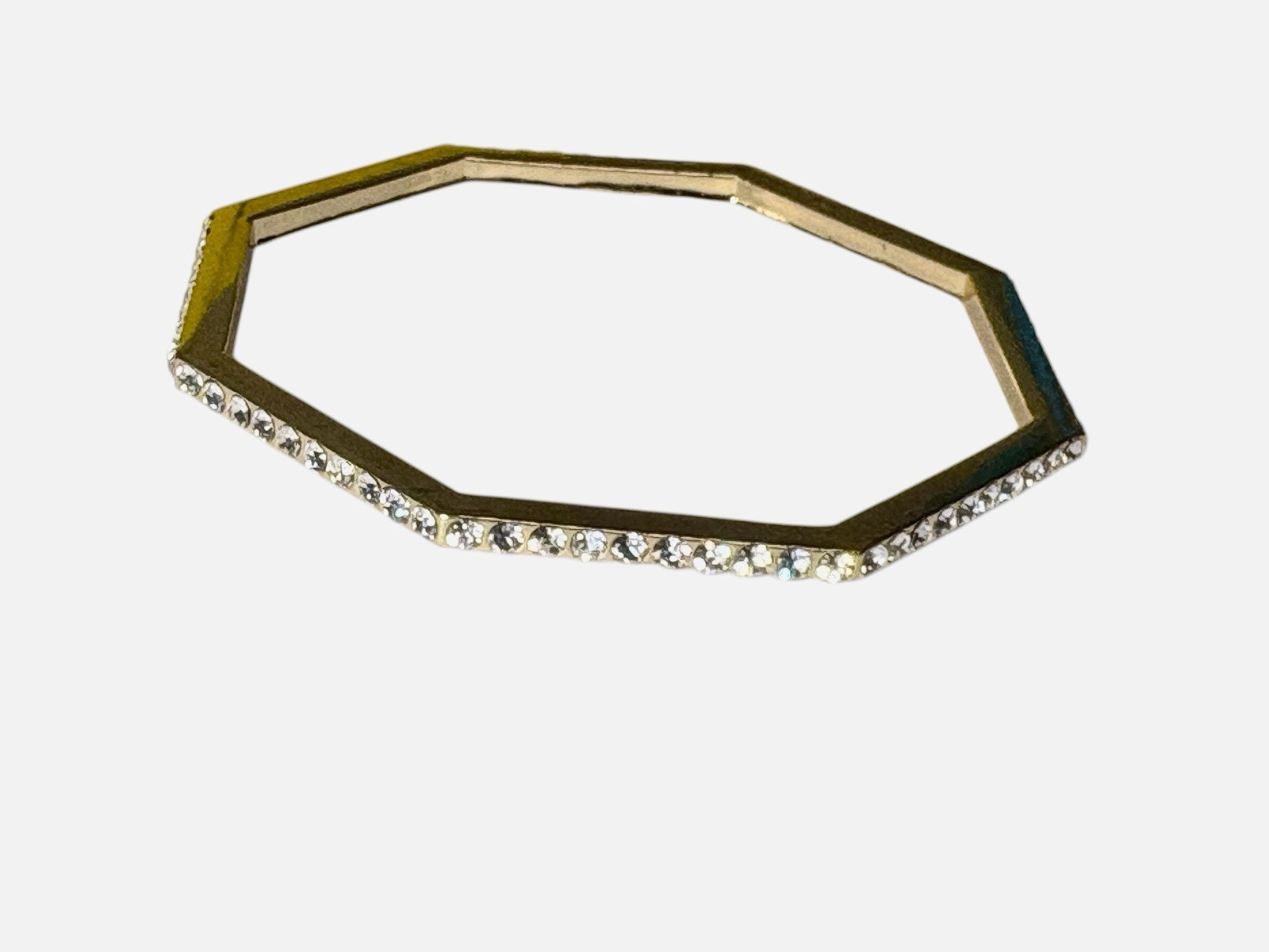 Kendra Scott Bangle Bracelet Rhinestones Octagon Solid gallery