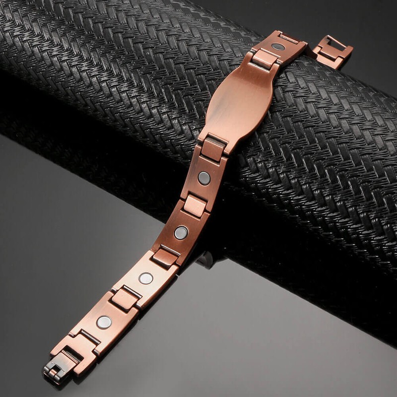 Gorgeous Copper Magnetic Bracelet Arthritis Pain Relief Balance Power Energy RX gallery