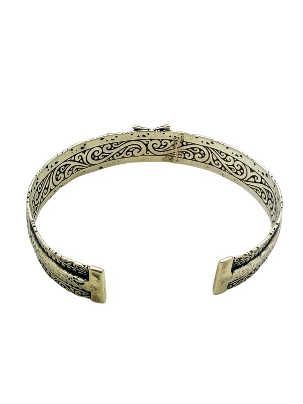 Sarda Bali Sterling Silver Starfish Ocean Themed Cuff Bangle Bracelet gallery