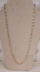 14K Gold Plated Double Chain Mariner Anchor Link Valentina chain 20″ long