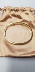 Louise Carter 18K Gold Plated 4mm Marbella Cuff Bracelet 2.4″