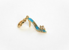 Juicy Couture 2007 Blue Boudoir Slide Charm YJRU0435 #4X