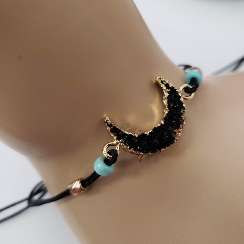 Crescent & Full Moon 2pc Bracelet set gallery