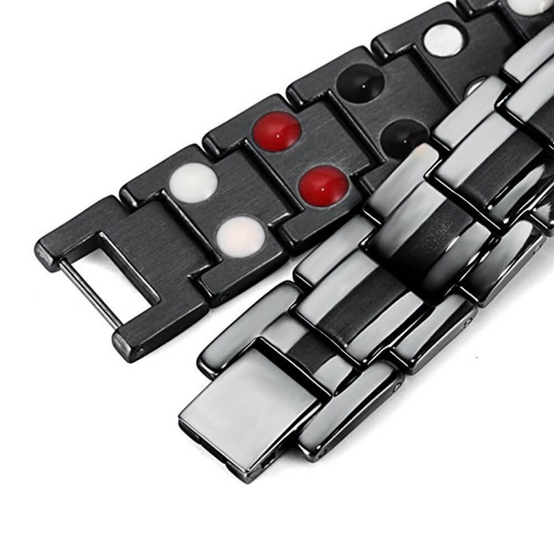Magnetic Bracelet men 4 Elements Arthritis Pain Relief Balance Energy Power gallery