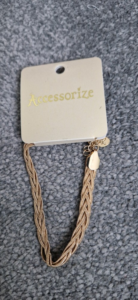 Accessorize Gold Colour Bracelet. NWT