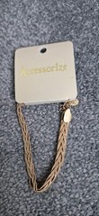 Accessorize Gold Colour Bracelet. NWT